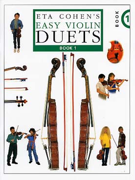 Illustration cohen easy violin duets vol. 1