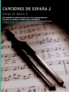 Illustration de CANCIONES DE ESPANA - Vol. 2 voix haute