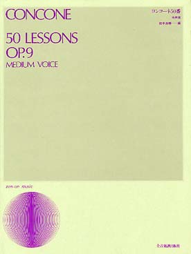 Illustration de 50 Leçons op. 9 (voix moyenne)