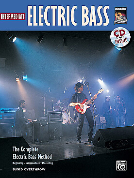 Illustration de INTERMEDIATE ELECTRIC BASS avec CD
