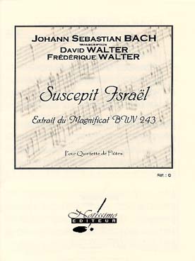 Illustration de Suscepit Israël extrait du Magnificat BWV 243 (tr. Walter)