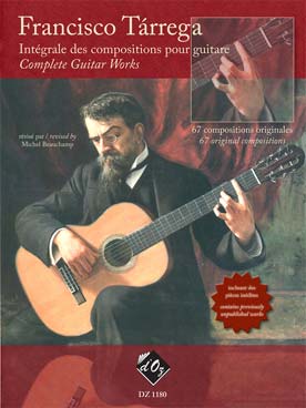 Illustration de Œuvres complètes pour guitare - éd. d'Oz (rév. Michel Beauchamp)   