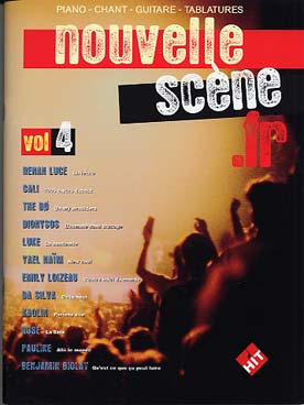 Illustration de NOUVELLE SCÈNE (P/V/G/Tab) - Vol. 4 : Renan Luce, Cali, Dionysos...