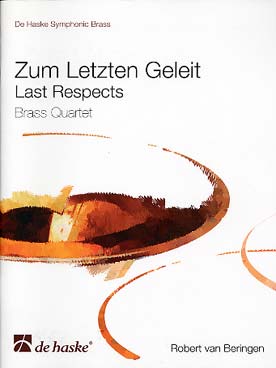 Illustration de Zum letzten geleit (last respects) pour quatuor de cuivres, timbales et percussion ad lib.