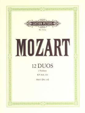Illustration de 12 Duos K. Anh 152 - Vol. 1