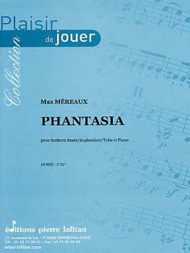 Illustration de Phantasia pour saxhorn basse, euphonium ou tuba et piano