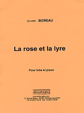 Illustration de La Rose et la lyre