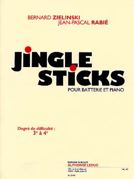 Illustration de Jingle sticks pour batterie et piano