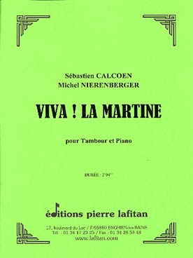 Illustration de Viva ! La Martine pour tambour et piano