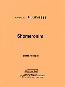 Illustration de Shomeronim pour batterie solo