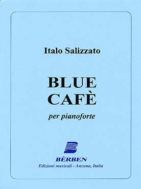 Illustration salizzato blue cafe