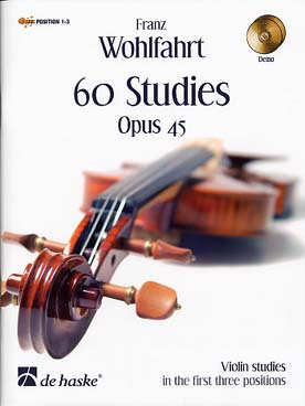 Illustration de 60 Études op. 45 - éd. De Haske avec CD d'écoute