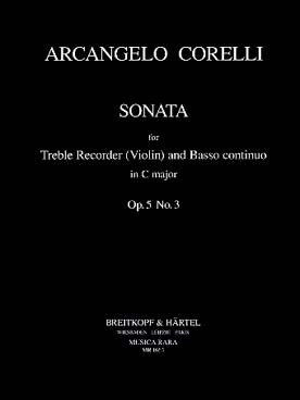Illustration de Sonate op. 5/3 en do M