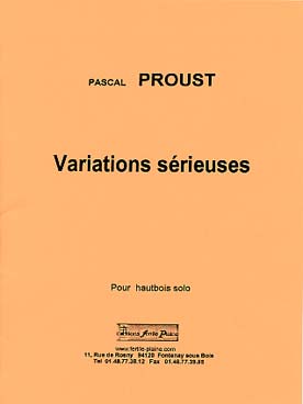 Illustration proust variations serieuses