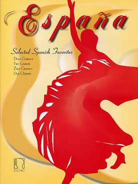 Illustration de ESPAÑA, selected spanish favorites : Granados, De Falla, Turina, Pujol (tr. par Rivoal, Pujol, Tokos)