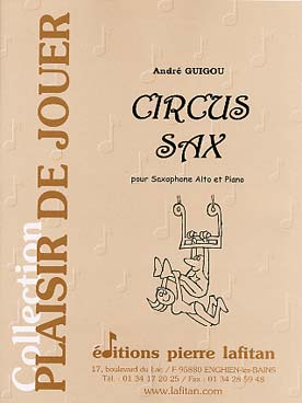 Illustration guigou circus sax