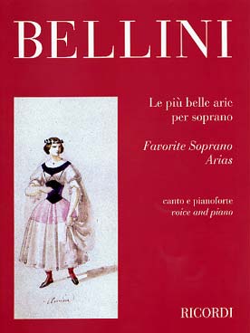 Illustration bellini favorite soprano arias