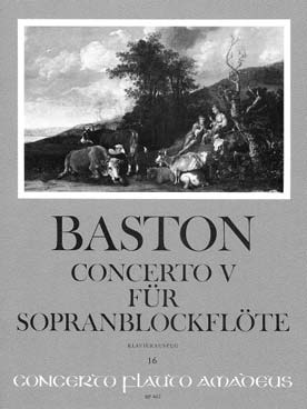 Illustration baston concerto n° 5 en do maj (sop.)