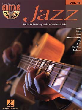 Illustration de JAZZ GUITARE PLAY ALONG - Vol. 16