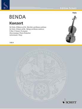 Illustration benda concerto en fa maj (tr. may)