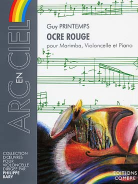 Illustration de Ocre rouge pour marimba, violoncelle et piano