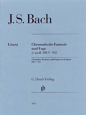 Illustration de Fantaisie chromatique et fugue BWV 903/903a en ré m (SANS DOIGTÉS)