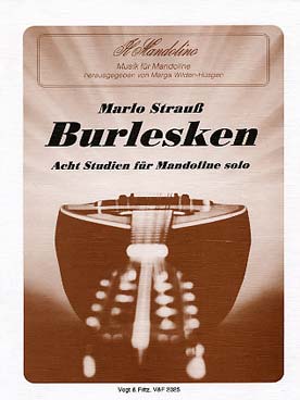 Illustration de Burlesken, 8 études pour mandoline solo