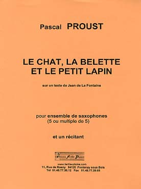 Illustration de Le Chat, la belette et le petit lapin