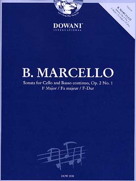 Illustration de Sonate op. 2/1 en fa M pour violoncelle et basse continue
