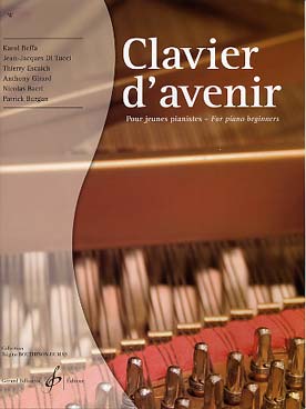 Illustration de CLAVIER D'AVENIR pour jeunes pianistes : œuvres de Beffa, Di Tucci, Escaich, Girard, Bacri et Burgan