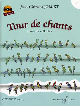 Illustration de Tour de chants, livre de mélodies - Vol. 4 : cycle 1, 4e année   