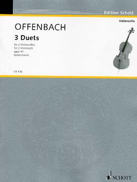 Illustration offenbach duos (3) op. 51