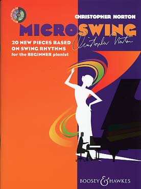 Illustration de Microswing : 20 pièces basées sur des rythmes swing pour pianiste débutant