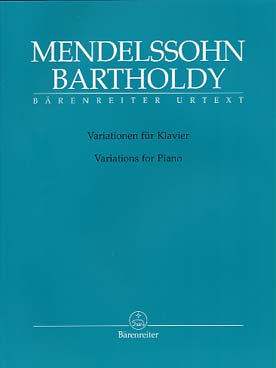 Illustration de Variations pour piano : Variations sérieuses op. 54 - Andante et variations op. 82 - Andante et variations op. 83