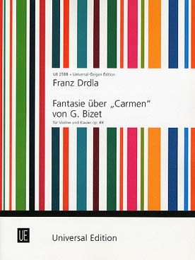 Illustration de Fantaisie sur Carmen de Bizet op. 66