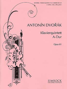 Illustration de Quintette avec piano op. 81 en la M
