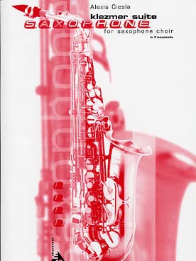 Illustration de Klezmer suite pour ensemble de sax (SAAATB) et contrebasse