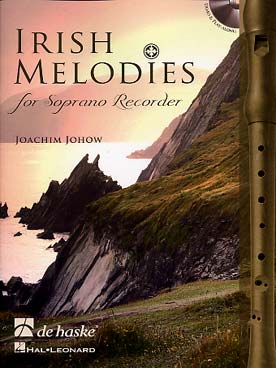 Illustration de IRISH MELODIES (arr. Johow) avec CD play-along - Flûte à bec soprano