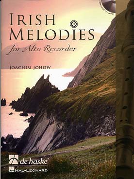 Illustration de IRISH MELODIES (arr. Johow) avec accès audio - Flûte à bec alto