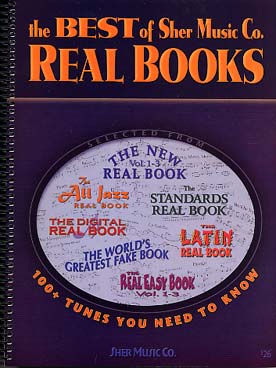 Illustration de The BEST OF SHER MUSIC REAL BOOKS : une sélection parmi tous les real books - Vol. en do