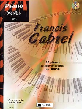 Illustration de 10 Chansons spécialement adaptées pour piano par M. Leclerc, avec CD d'écoute