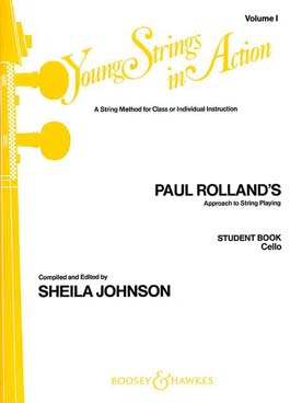 Illustration de Young strings in action - Vol. 1 : violoncelle élève