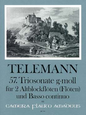 Illustration telemann triosonate en sol min twv 42:e8
