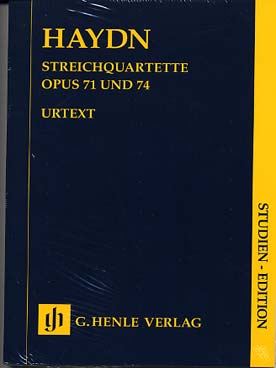 Illustration de Quatuors à cordes op. 71 et 74