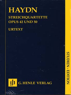 Illustration de Quatuor à cordes op. 42 et 50