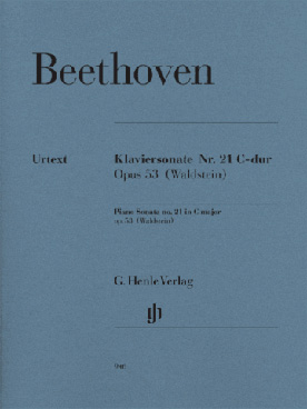 Illustration beethoven sonate 21 op. 53 "waldstein"