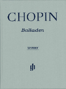 Illustration de 4 Ballades op. 23, 38, 47 et 52 - éd. Henle reliée (nouvelle éd. 2009)
