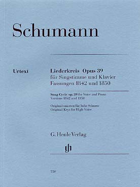Illustration schumann liederkreis op. 39