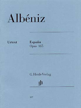 Illustration de España op. 165 (6 feuilles d'album)
