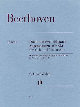 Illustration de Duo pour alto et violoncelle WoO 32